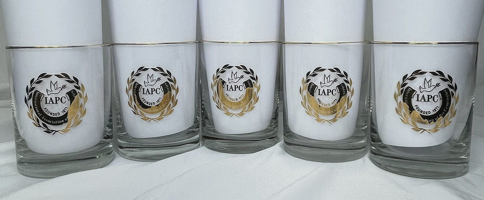 IAPC International Association of Pet Cemeteries On The Rocks Glasses – Set of 5