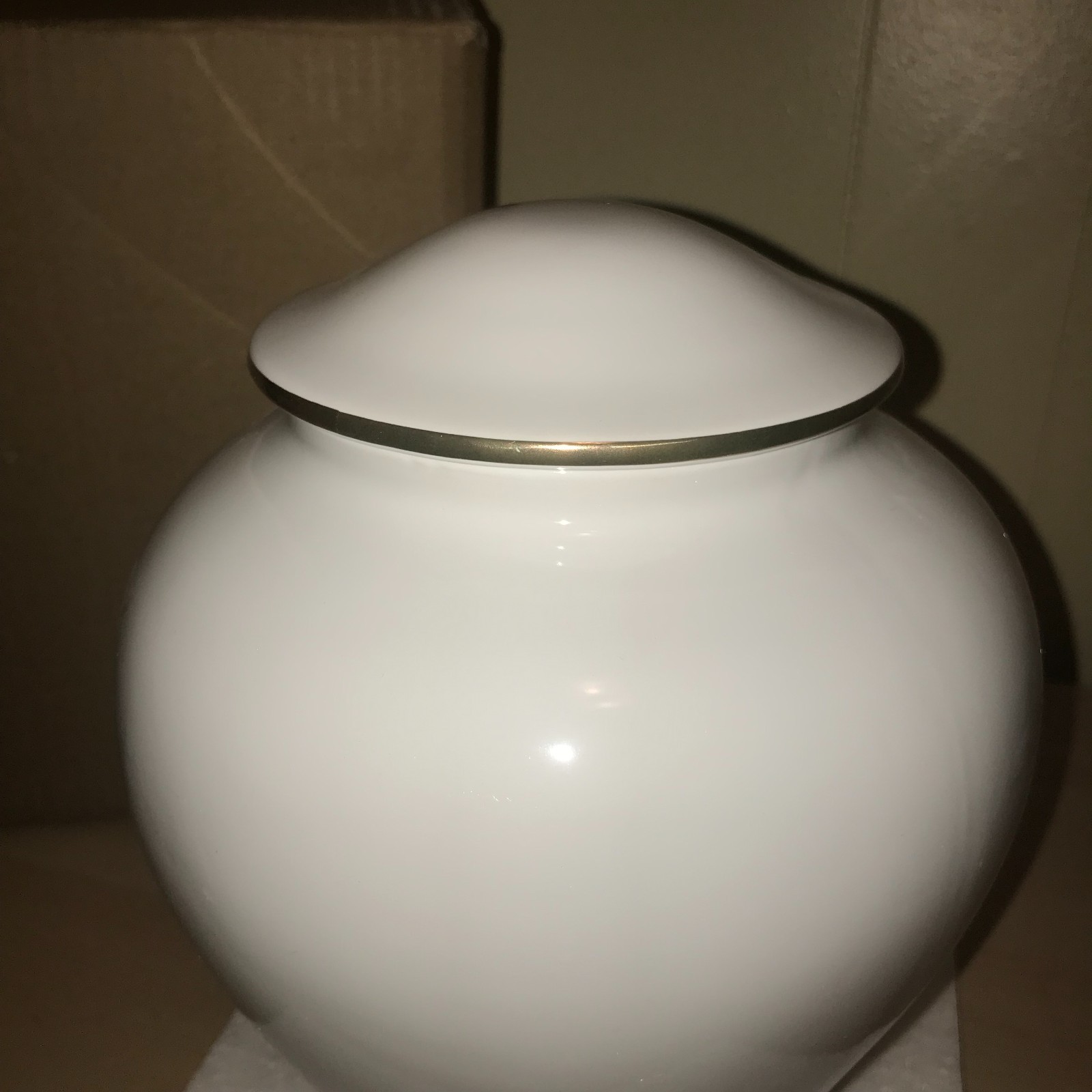 Ceramic Praying Hands Urn for Human Ashes 10″x7.75″/225 C.I.