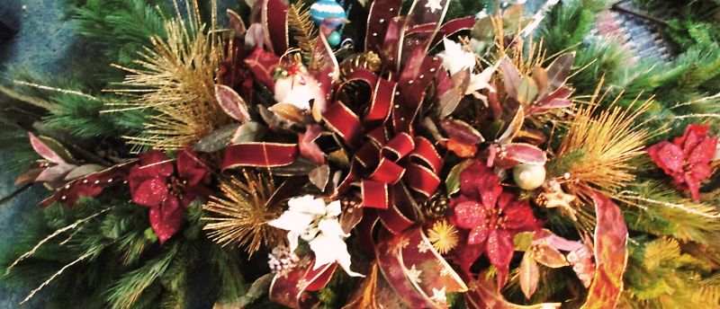 72 x 36 Full Size Valentines Day Holiday Autumn Silk Flowers Grave Blankets