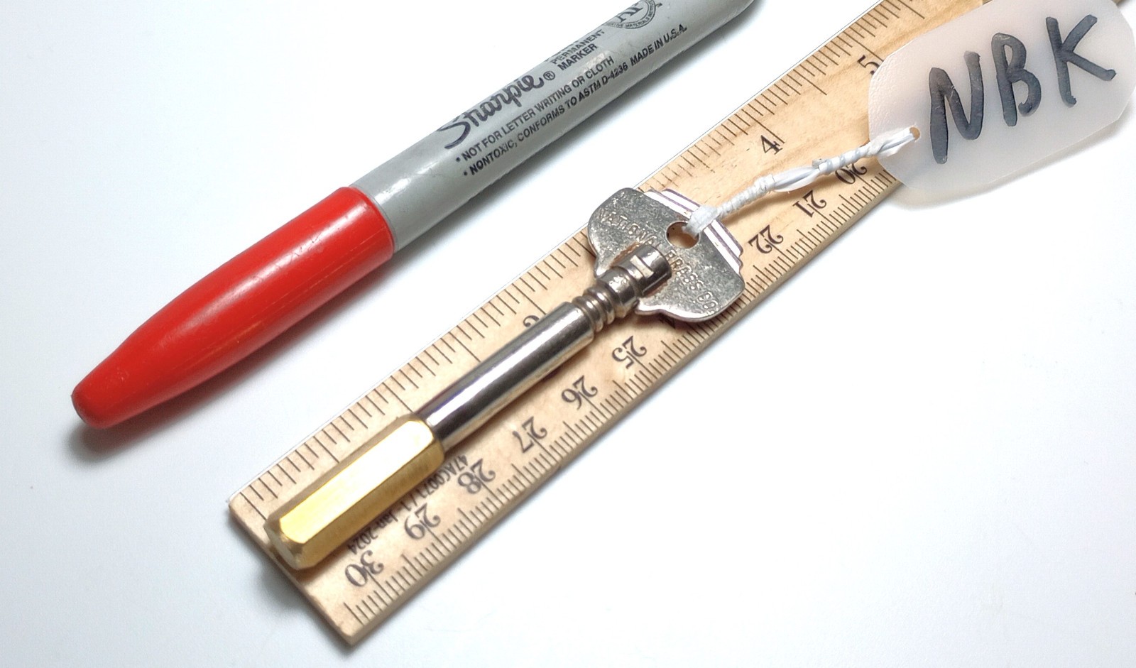 Compact Pocket / Keychain Casket Key