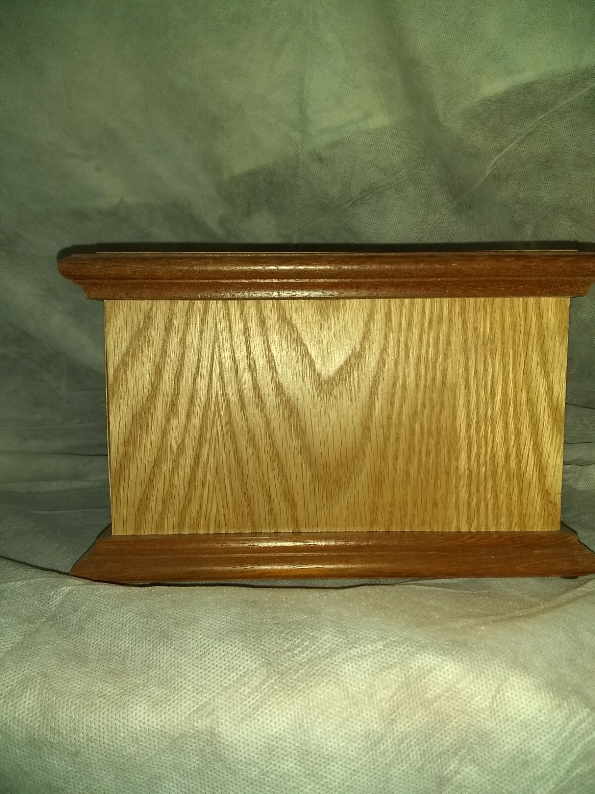 Urns, Handmade with exotic veneers, NEW 8″ L x 4 3/4″ W x 5 1/8″ D