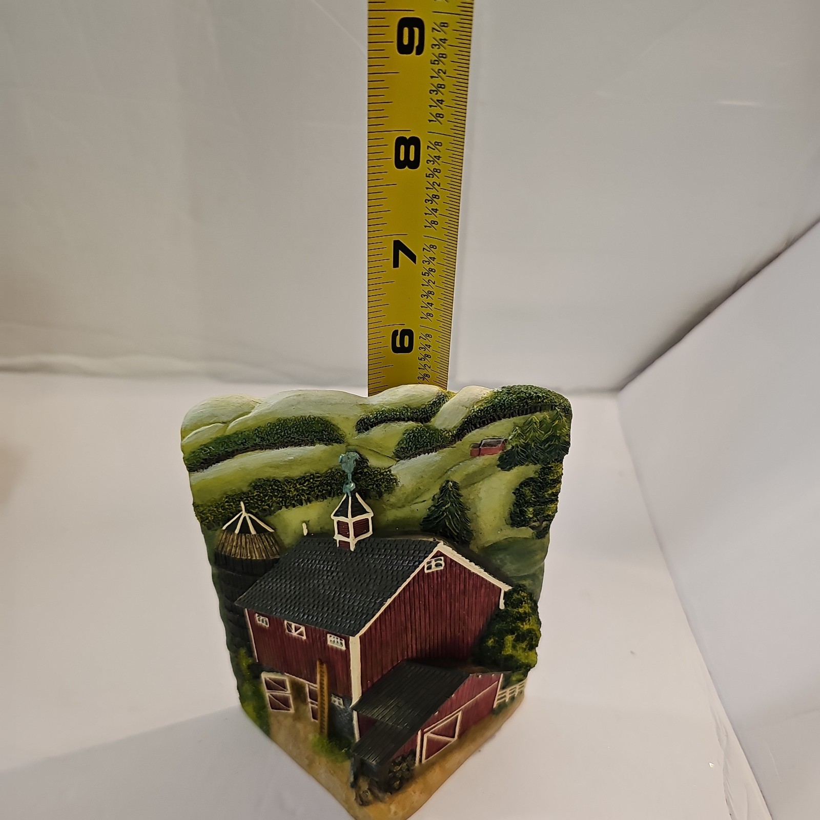Life Symbols Barn Scene Casket Ornament Batesville Casket Co 2003