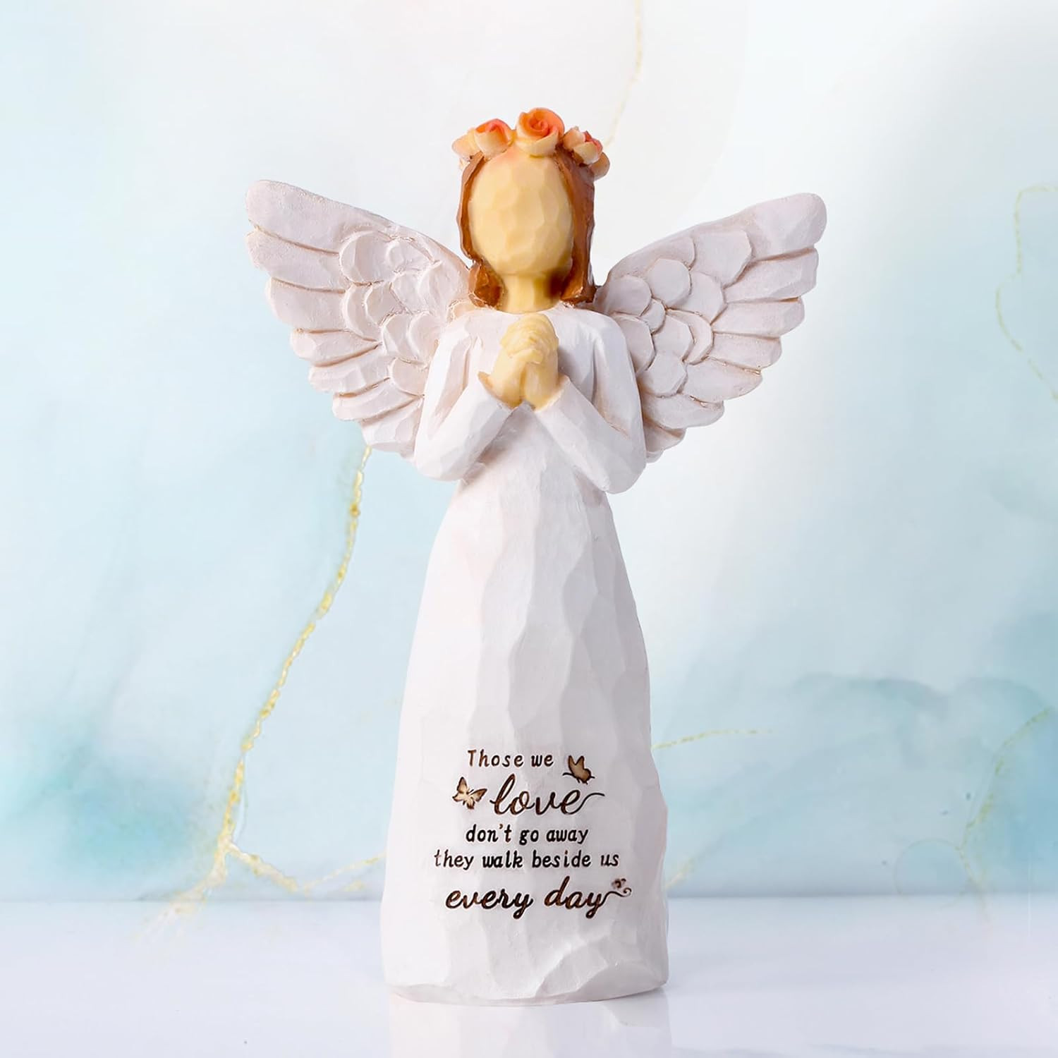 Sympathy Gifts for Loss of Loved One, 5.12″ Angel Sympathy Gift,Memorial Gift fo