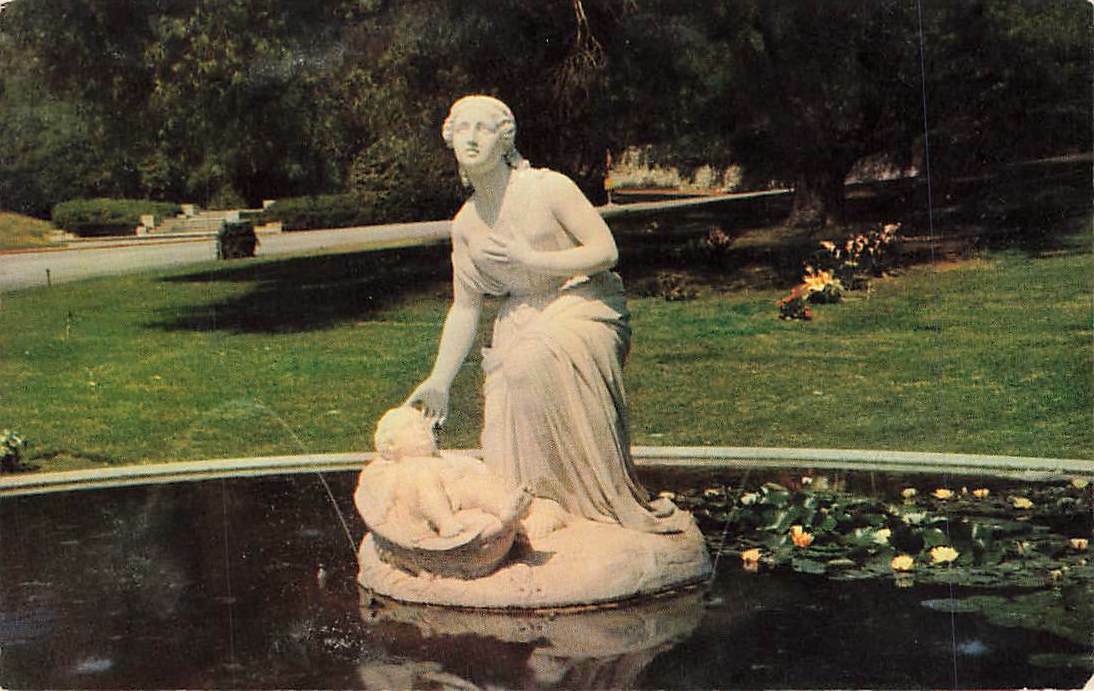 Forest Lawn Memorial Park Museum Church Statues Lot of 8 Glendale CA VTG P82