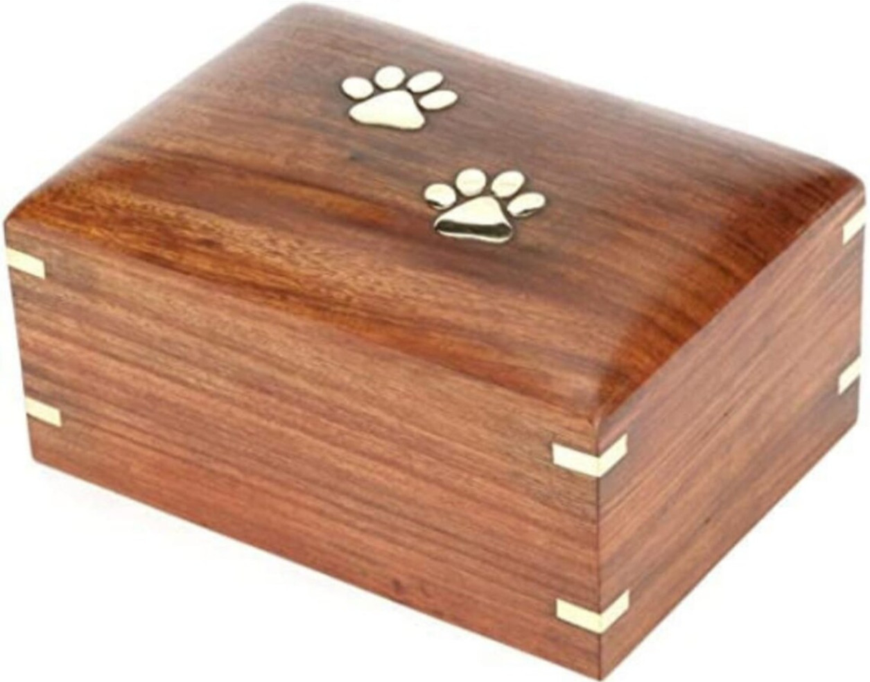 HandCrafted Masonic Rosewood Urn for Pets Cat,Dog with Personalization (60 Lbs).