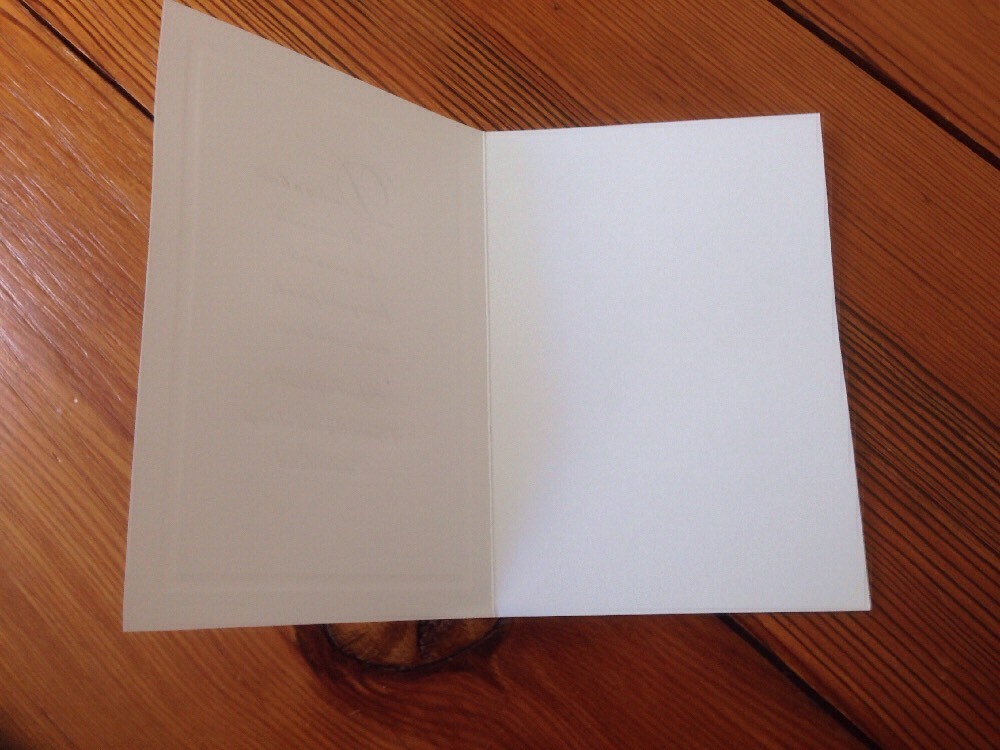 Box of 25 Sympathy Reply Blank Inside White Cards w/ Envelopes Family Friends
