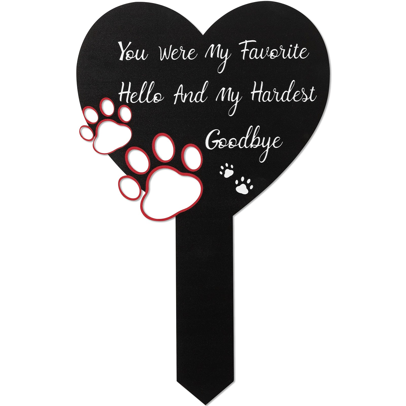 Pet Memorial Graves Markers for Dogs Cats, Pet Cemetery Headstones Decoration…