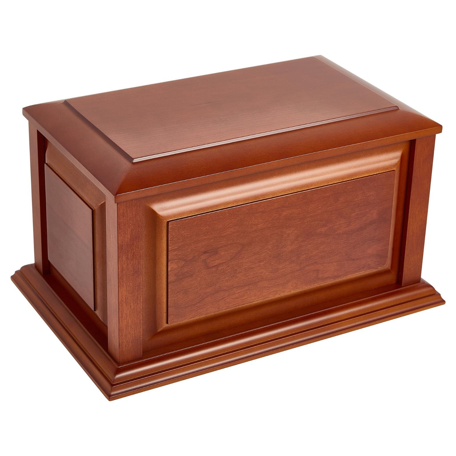 Extra Large Wooden Cremation Urn for Adult Ashes – Handcrafted Funeral Box, 320l