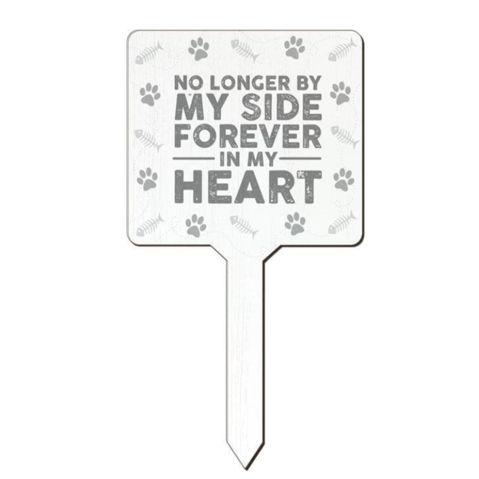Cat Memorial Garden Planter Sign Plaque