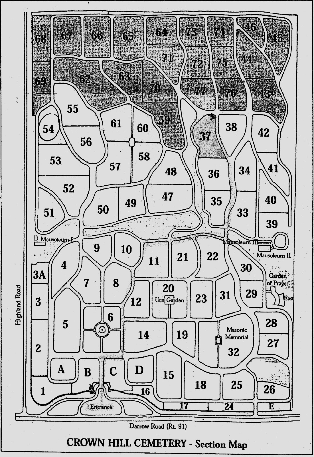 Crown Hill Cemetary plot, Twinsburg, Ohio