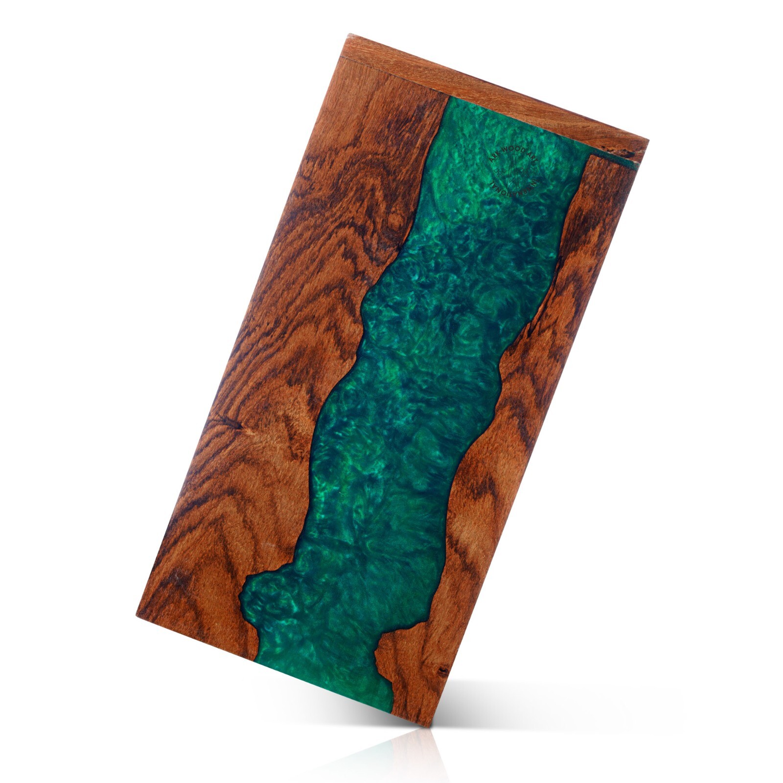 Cremation Urns for Human Ashes | Resin Epoxy Wood Urns for Ashes –Adult Size Gif