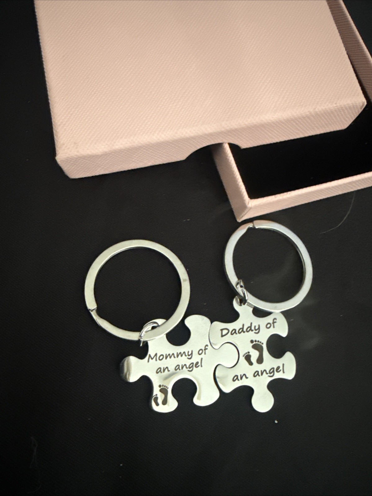 Mommy Of An Angel Keychain