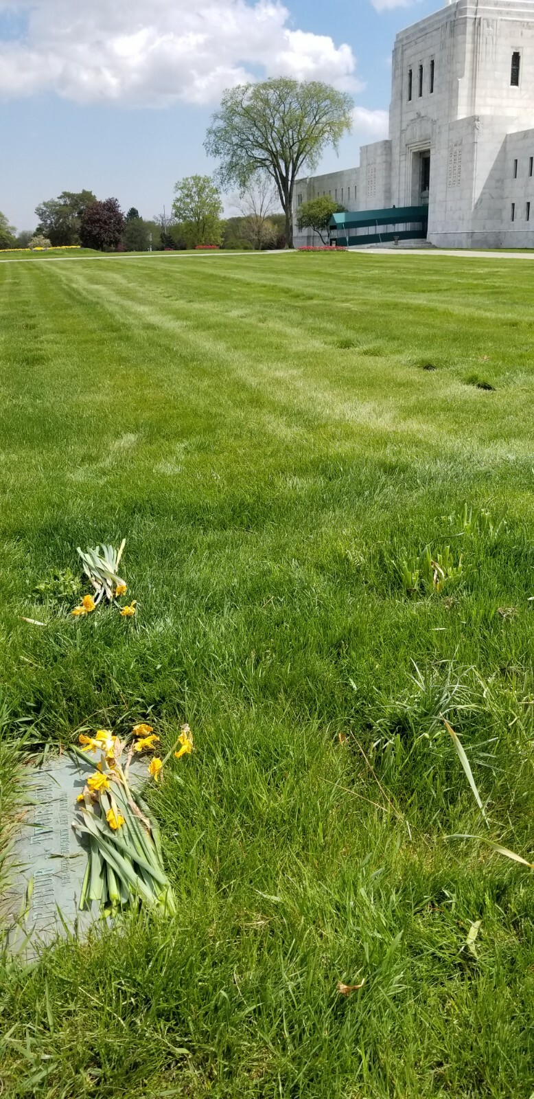 White Chapel,Troy MI-2 Side by Side Graves (Block B) East of Polar Bear Monument