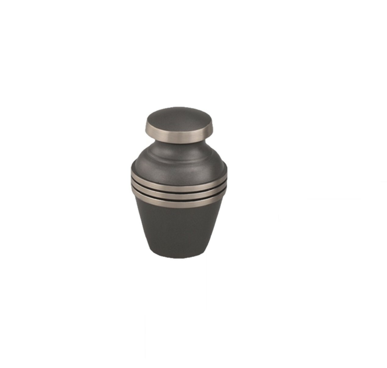 Breathtaking Ashen Pewter Cremation Brass Adult Urn ~ FREE SHIPPING