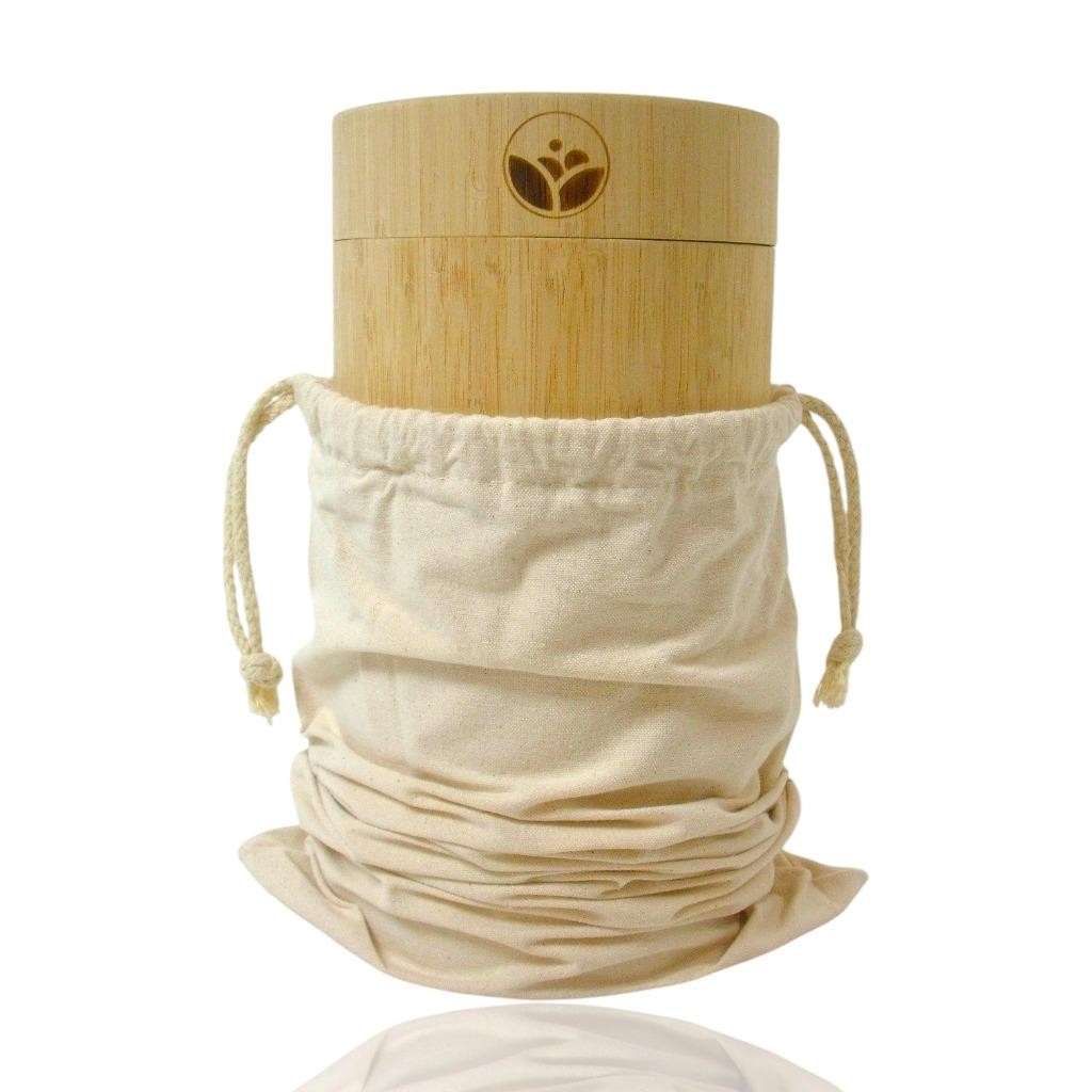 Bamboo Scattering Urn 11″ x 6″ Eco Biodegradable Tube for Ashes Cremation, New