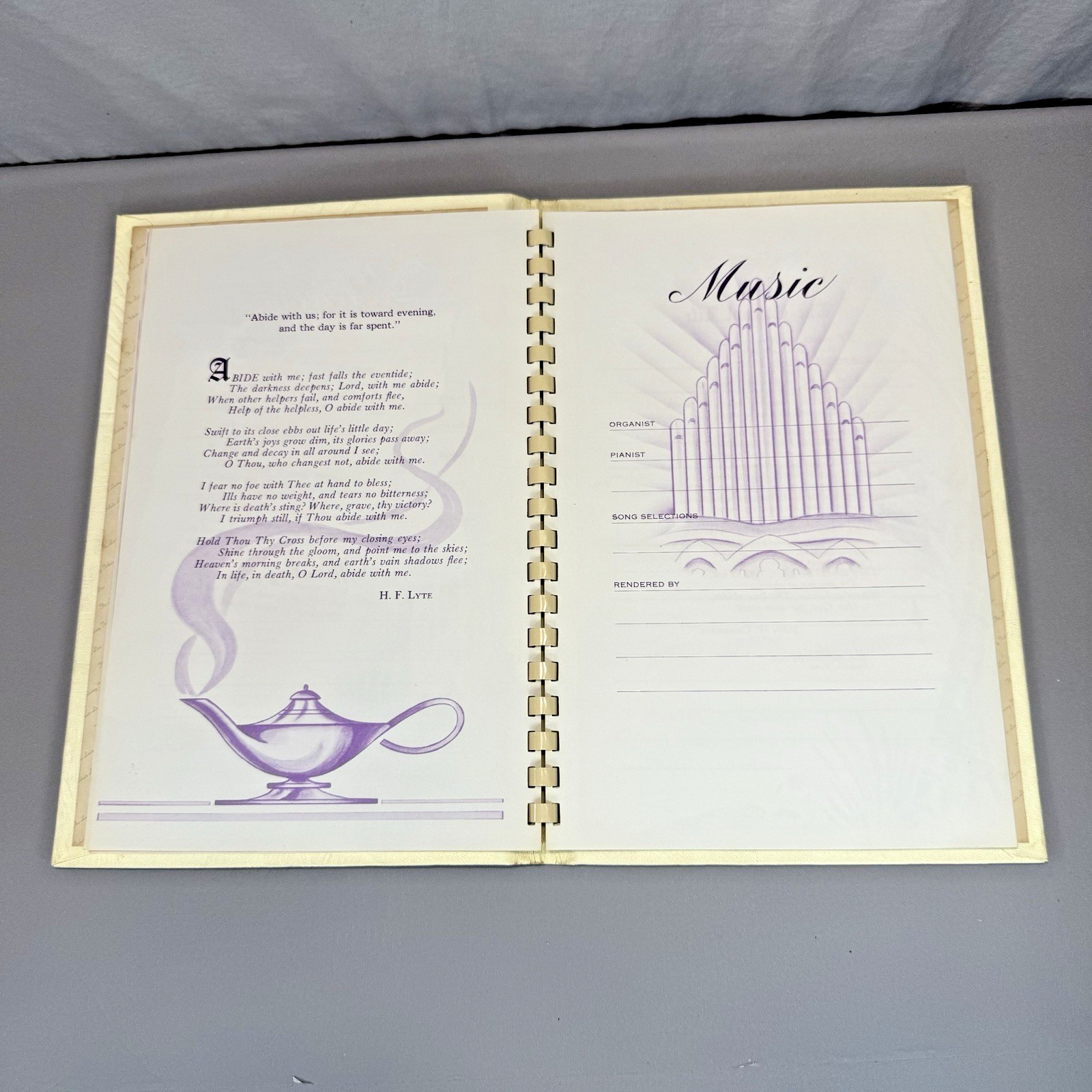 1952 Loving Memory Funeral Register Guest Book w/Obit Articles Pallbearers List