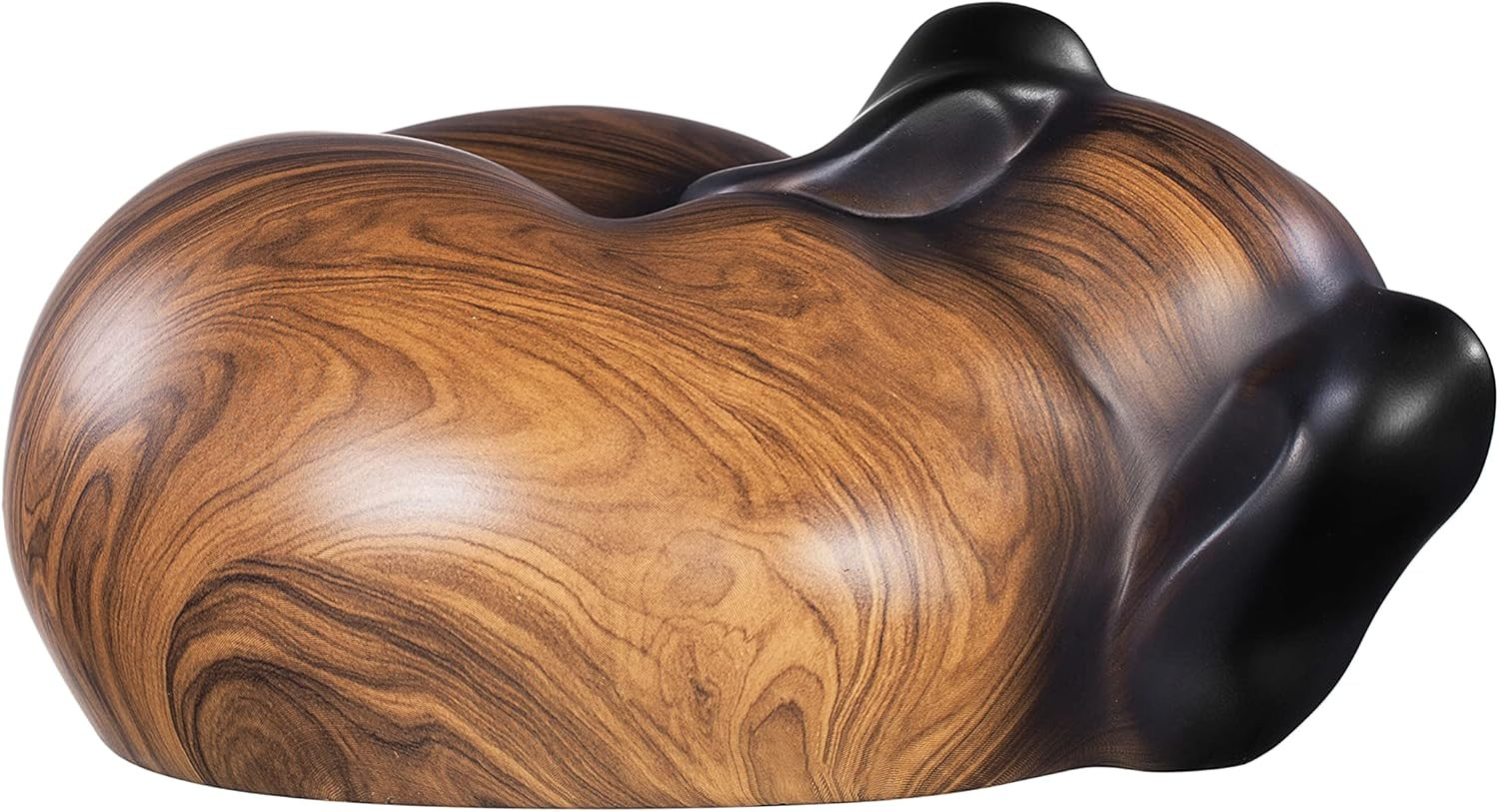 Sleeping Resin Dog Urn for Ashes – Elegant Pet Memorial (Brown)
