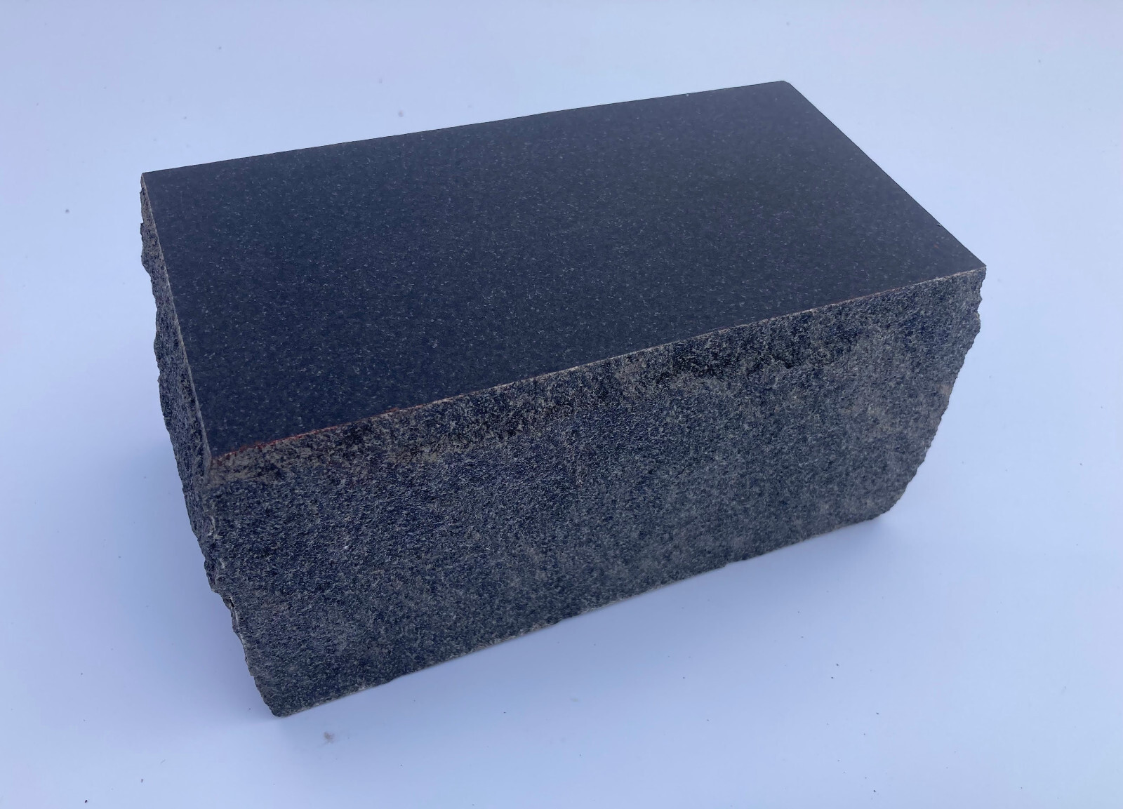 Granite Custom Engraved Footstone Cemetery Funeral Black 4x8x4″