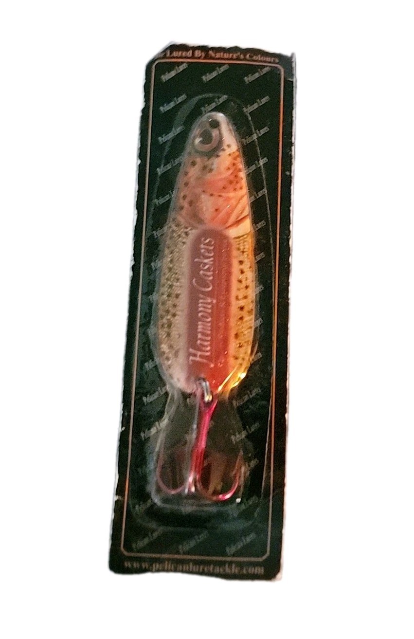 ⚰️ VINTAGE FUNERAL HOME CASKET COMPANY FISHING LURE ADVERTISING MORTUARY PELICAN