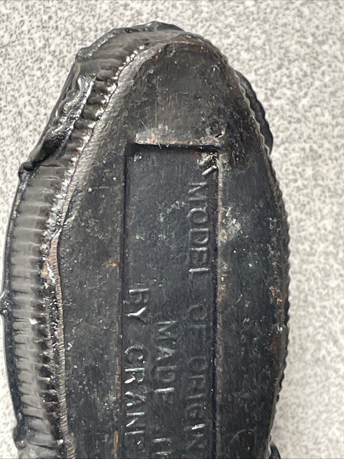 Circa 1853 Crane & Breed Ever-Seal Casket Coffin Promo Paperweight Cincinnati Oh