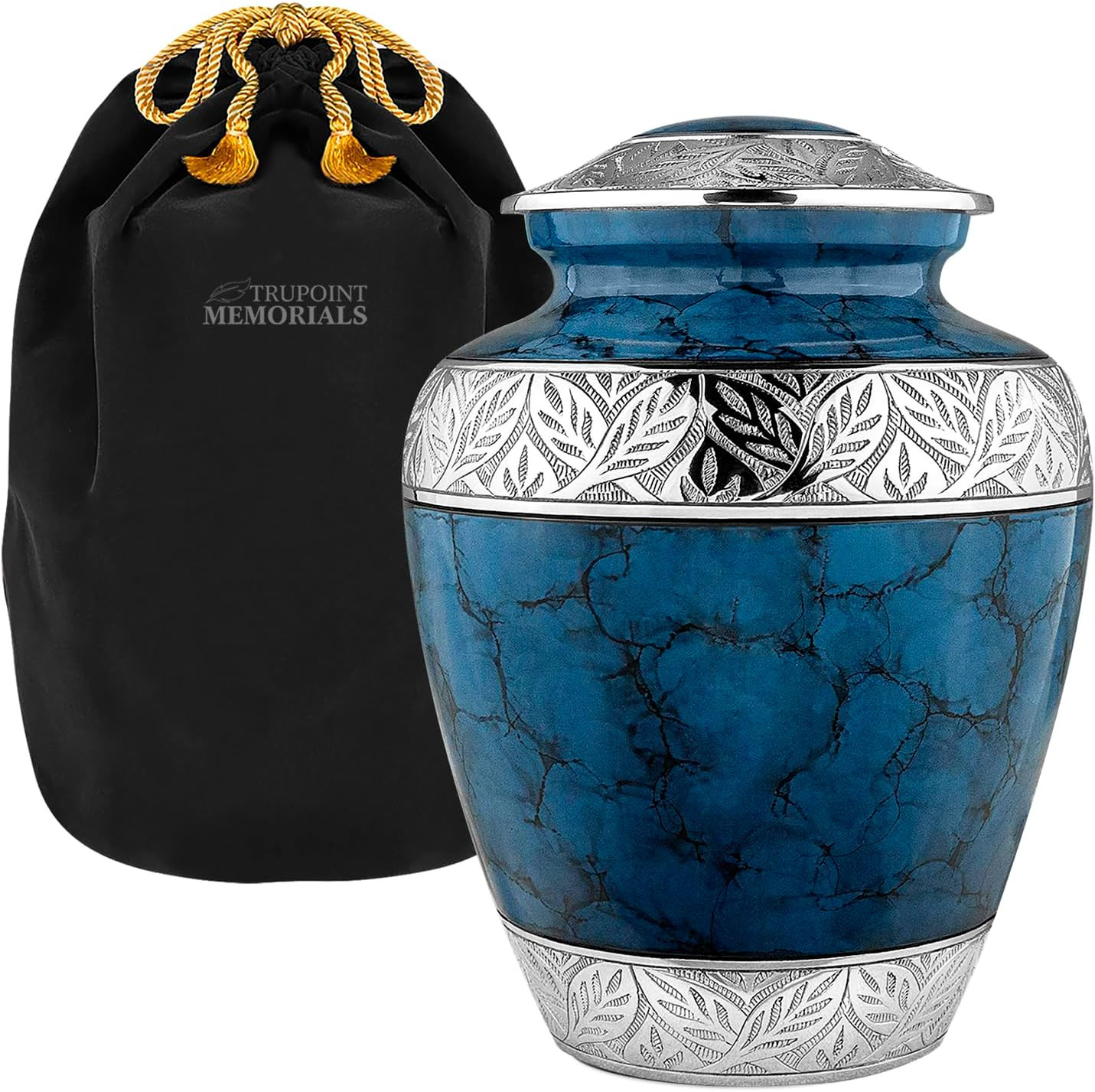 Trupoint Memorials Extra Large Urn for Ashes Adult Male or Female up to 300 Lbs