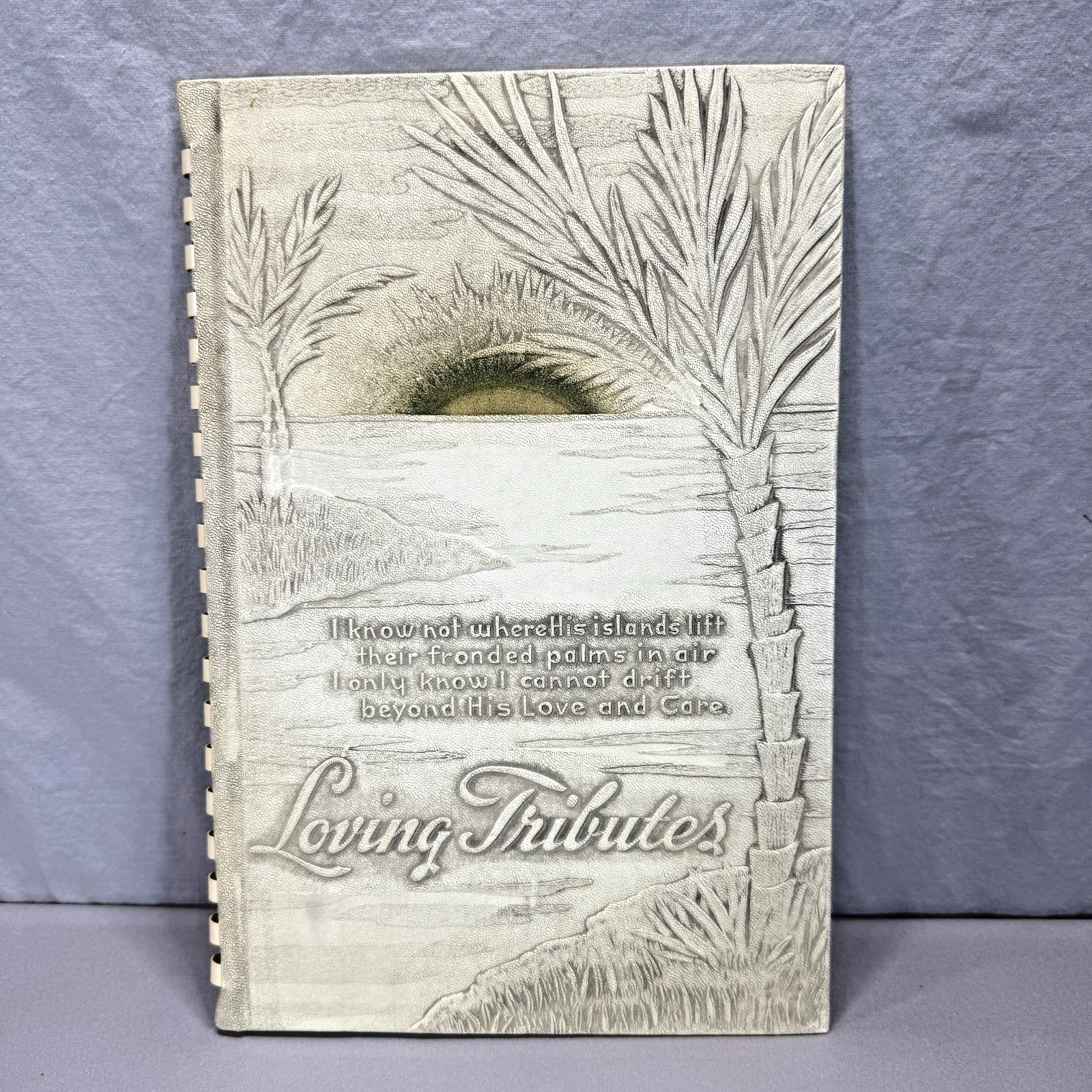 1952 Loving Memory Funeral Register Guest Book w/Obit Articles Pallbearers List