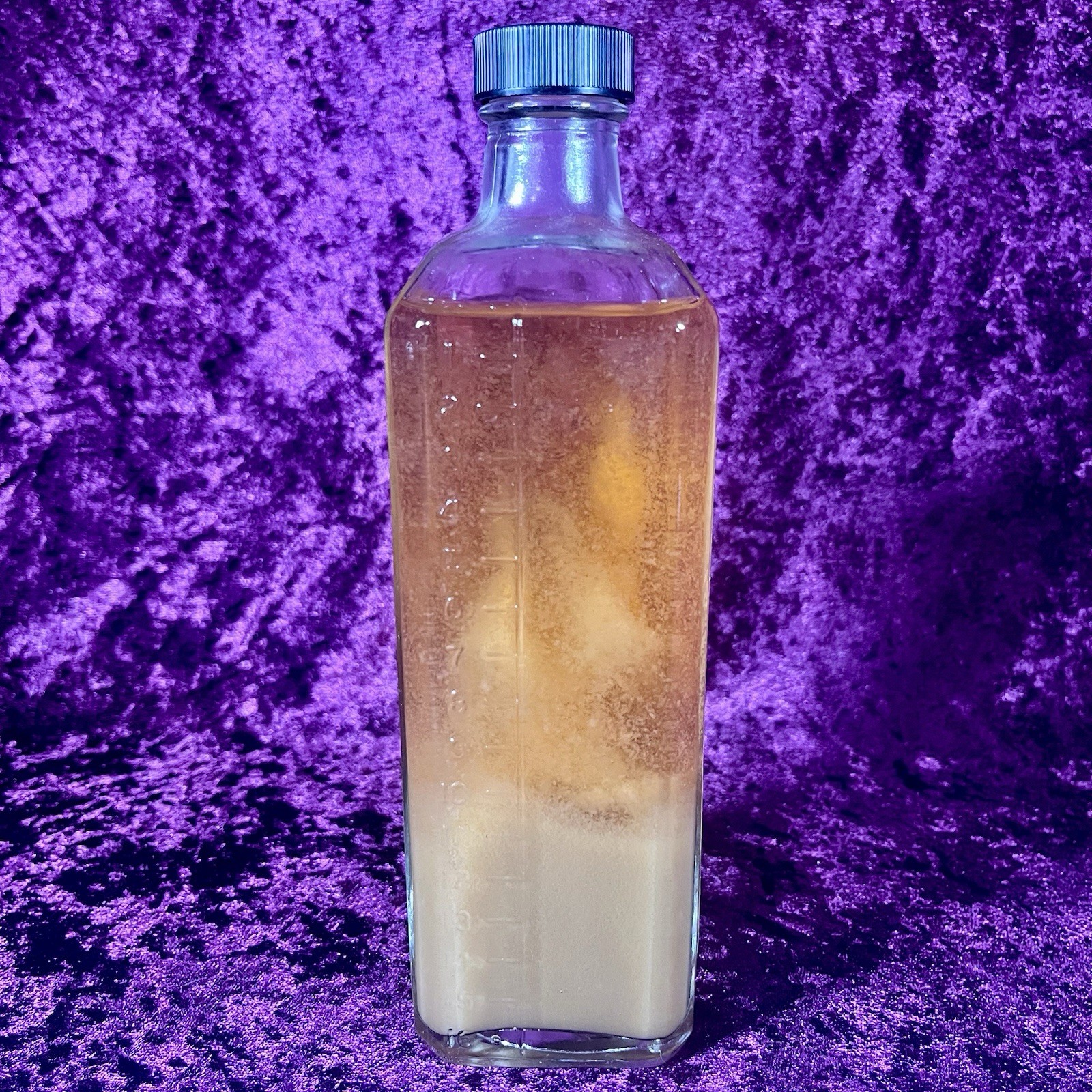 Dodge Restorative Embalming Fluid Glass Bottle FULL Vintage Mortuary Funeral