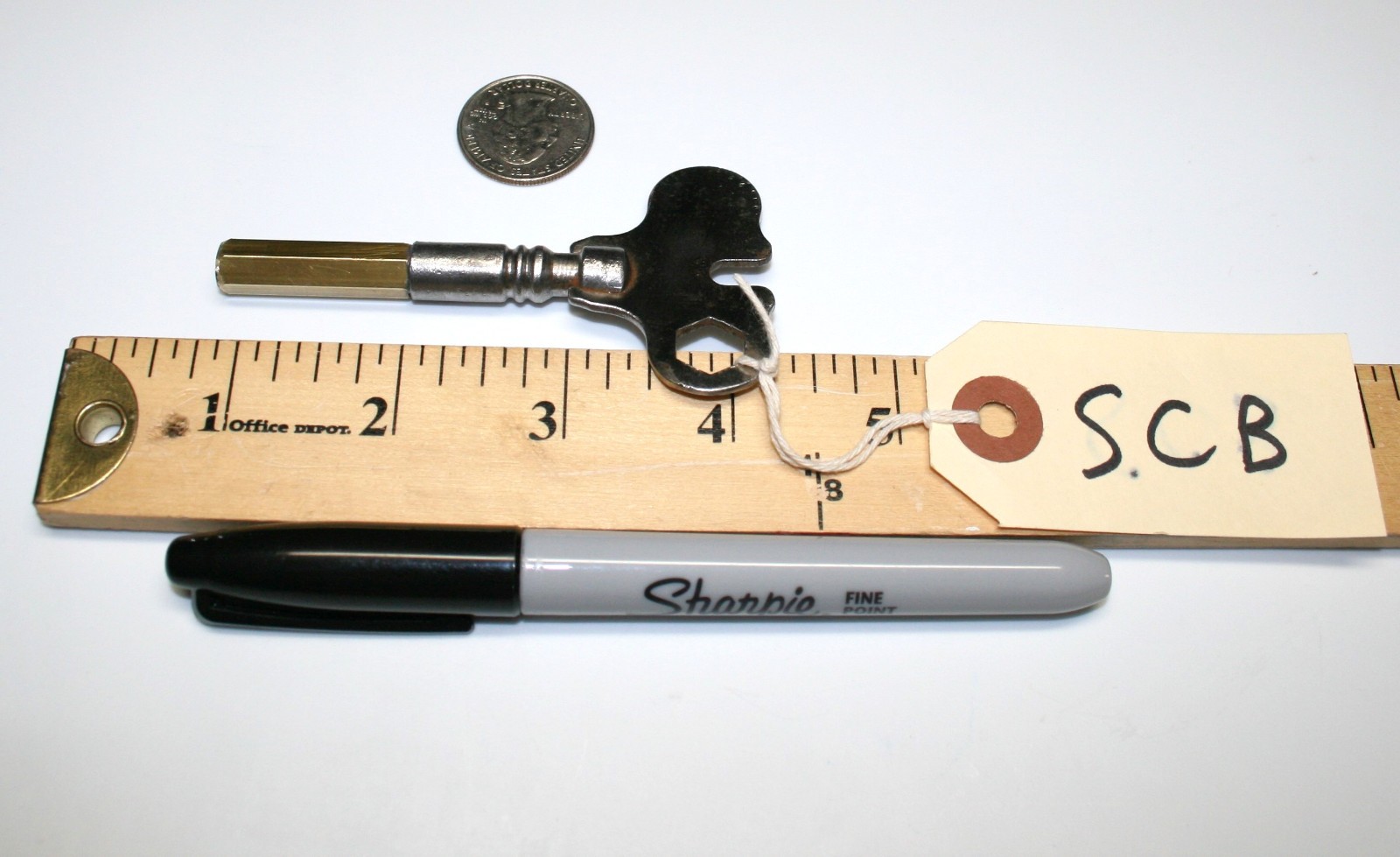 Compact Pocket Casket Key