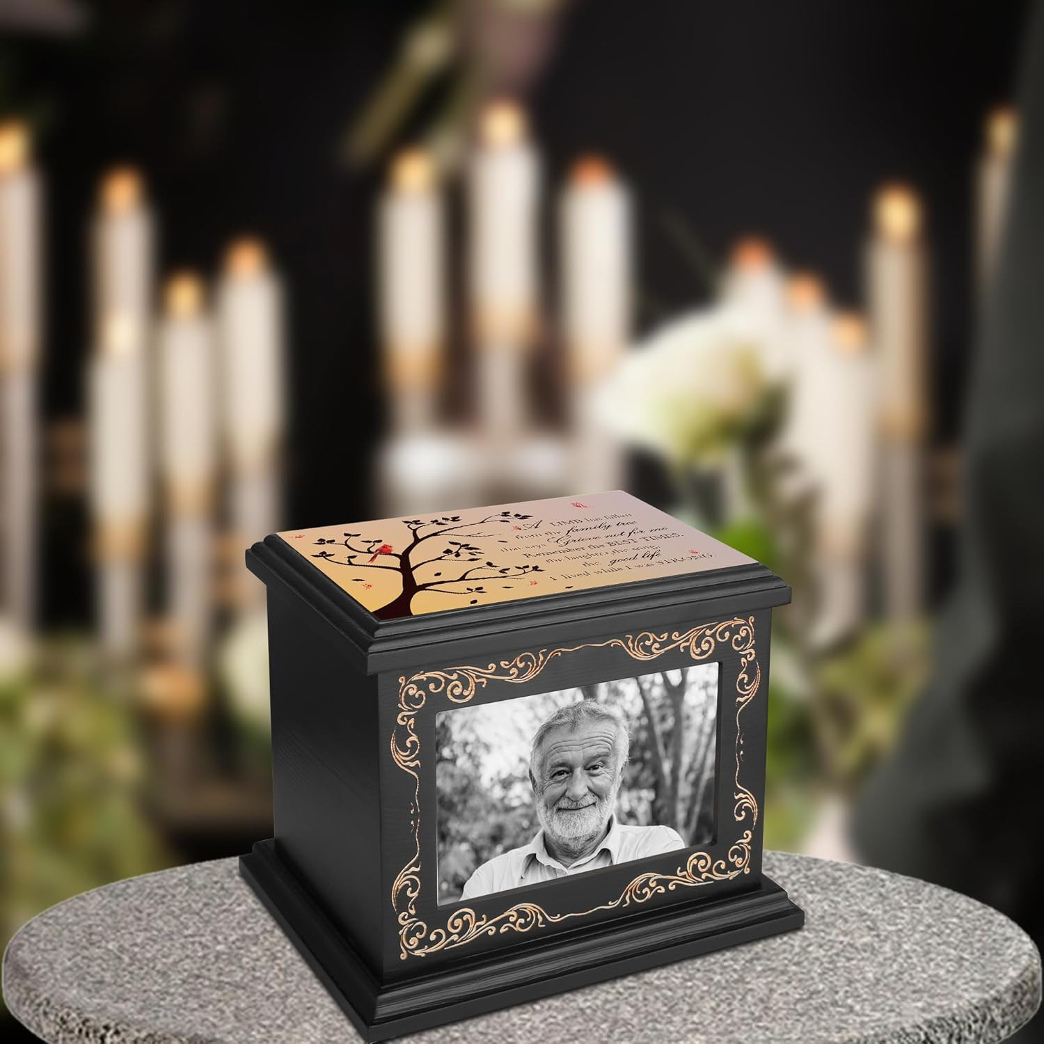 Cremation Urns for Human Ashes Adult Male or Female, Funeral Memorial Urns for A