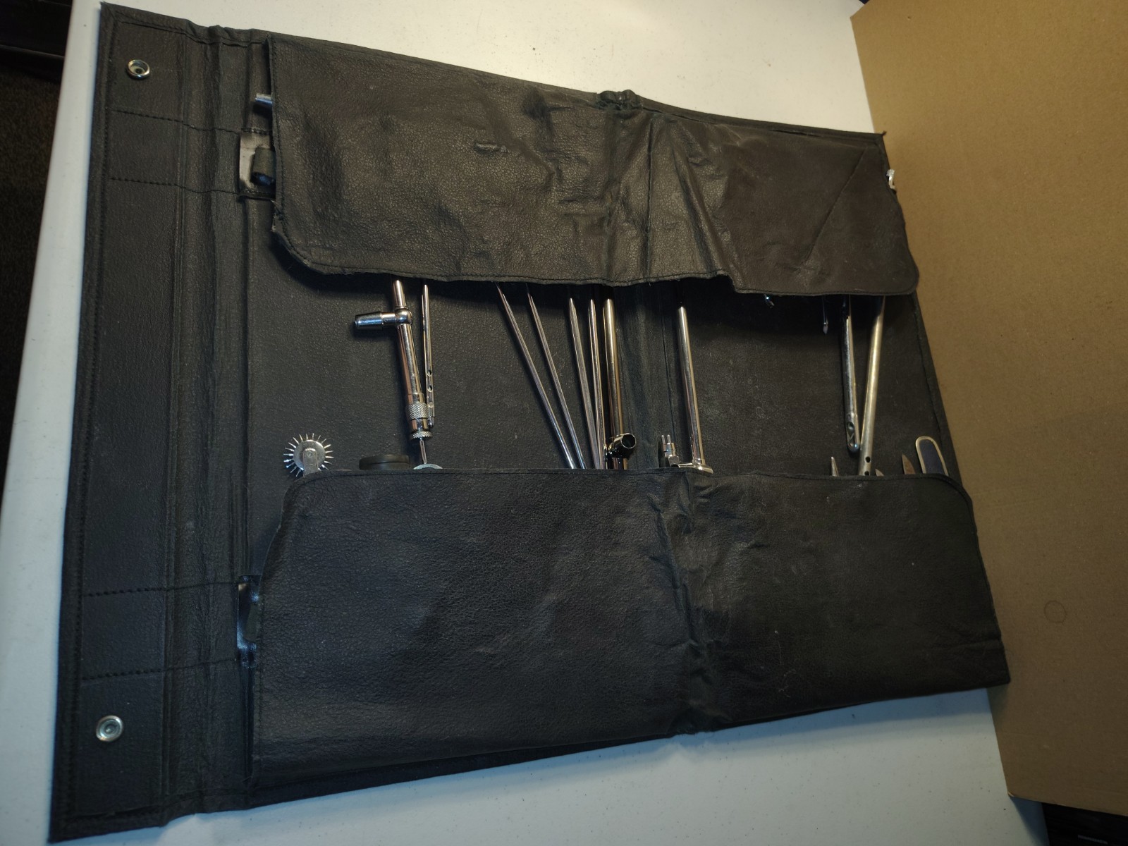 Embalming Medical Travel Tool Leather? Tool Kit Creepy Vintage Germany USA