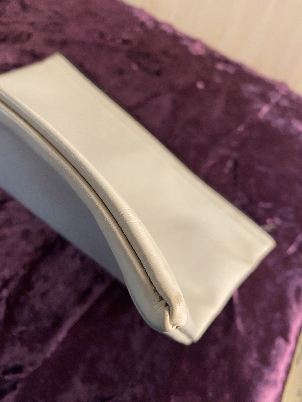 Vtg Funeral Home Bag Briefcase Zipper Columbiana Ohio F65