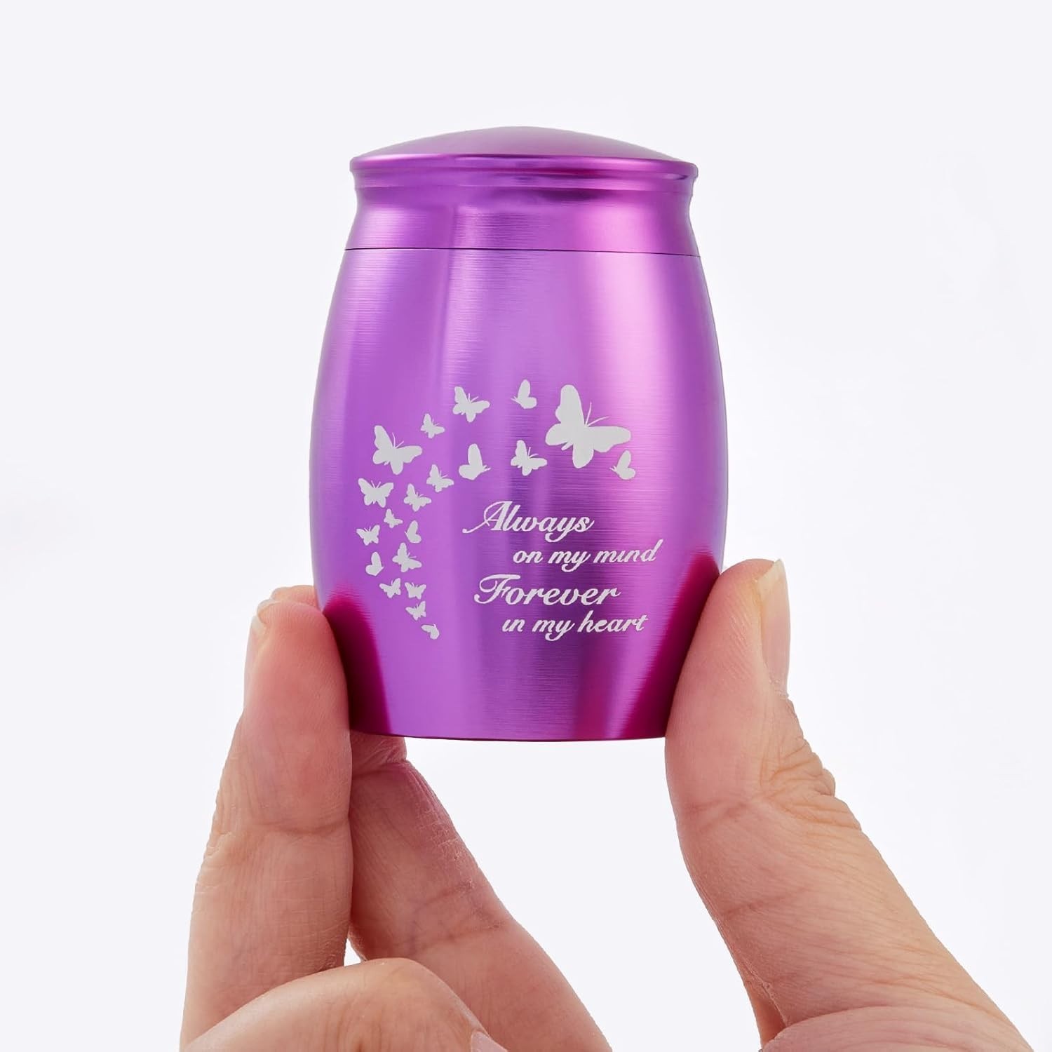 Durable & Stylish 2.67-Inch Butterfly Keepsake Urn for Ashes and Mementos