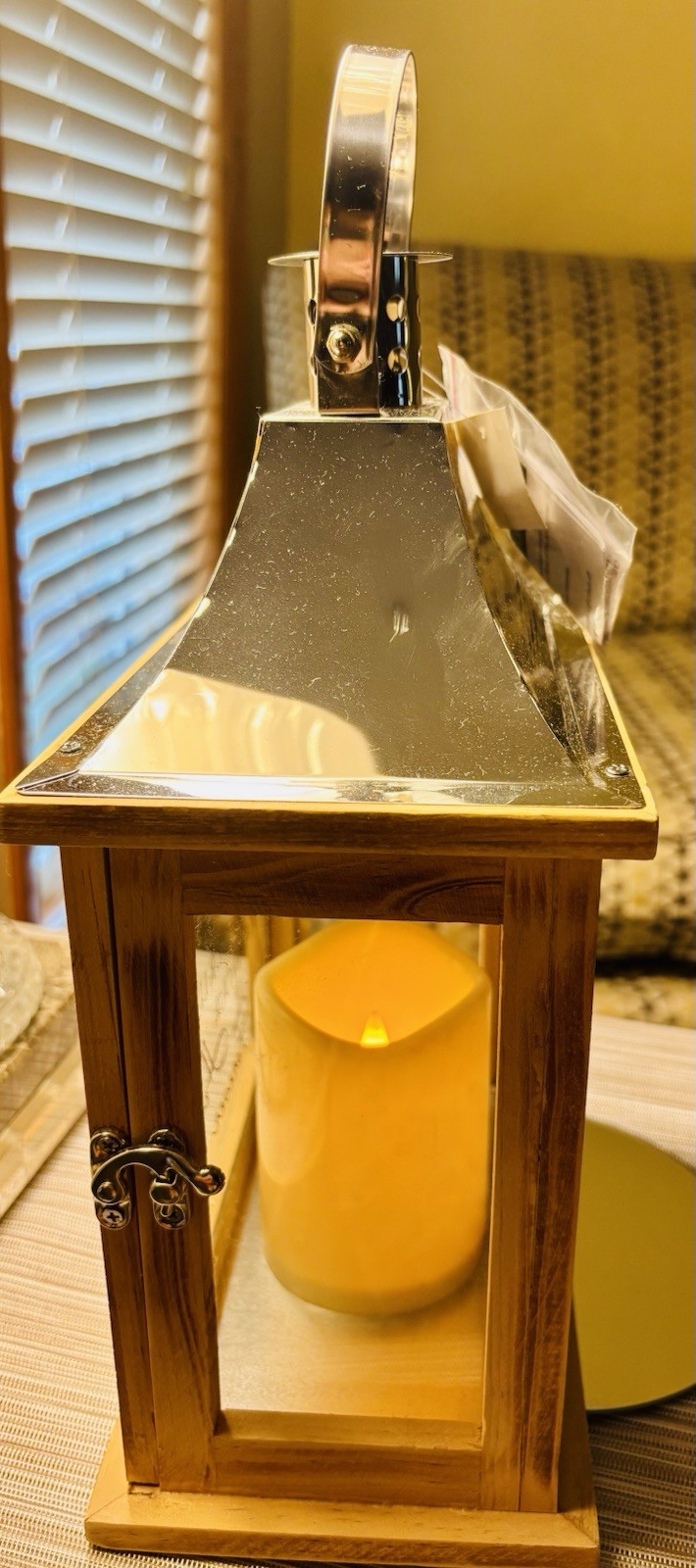 Memorial Remembrance Flickering Lighted Candle. New With Tags. General Loss
