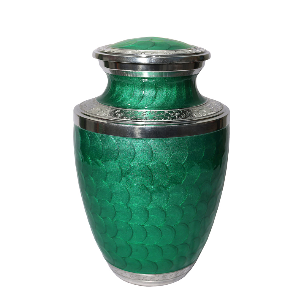Large Cremation Urn for Human Ashes Handcrafted Funeral Memorial Urn