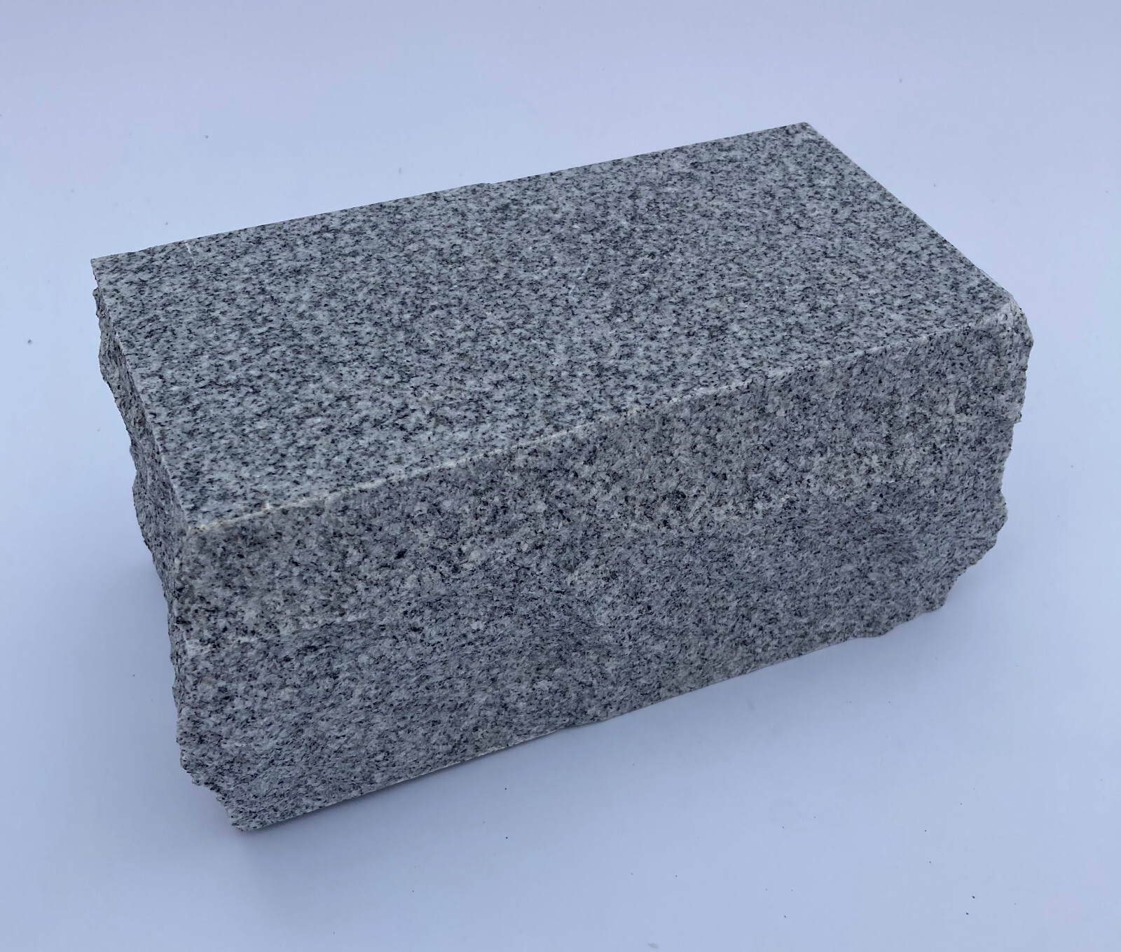 Granite Custom Engraved Footstone Cemetery Funeral Gray 4x8x4″