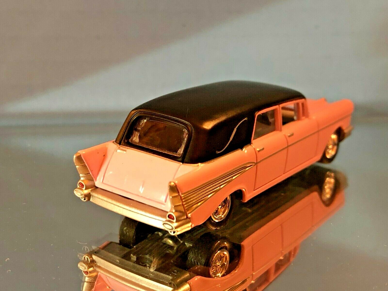 Hearse, Funeral, Grave, Car, 1957 Chevy, Working Hood, 1/64, ertl collectibles