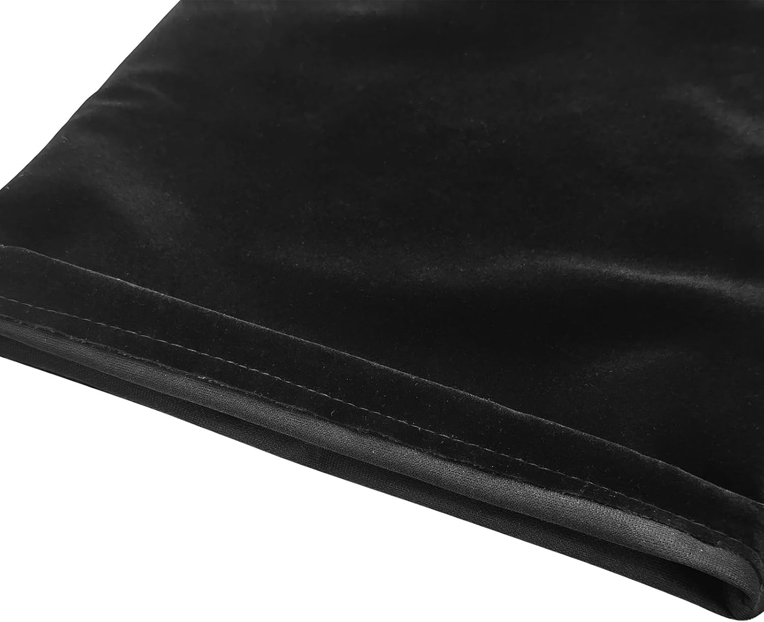 Black Velvet Cremains Urn Bag for Human Ashes – for Use inside the Urn – Size 12