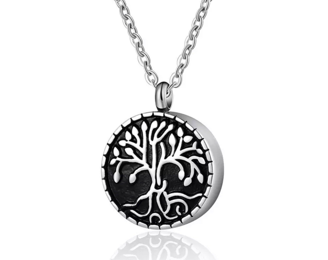 Heart Cremation Urn Necklace for Ashes Angel Wing Jewelry Memorial Pendant and 1