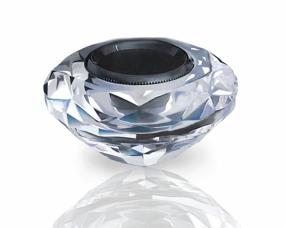 Cremation URN Crystal Keepsake 3.25in x 1.75in high – Family Share Mini Urns