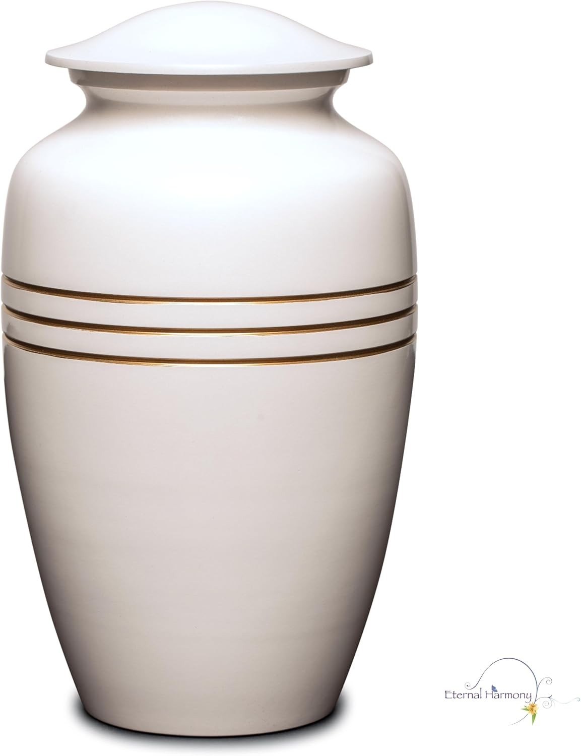 Adult Male & Female Cremation Vase for Human Ashes, Secure Large Urn for Ashes