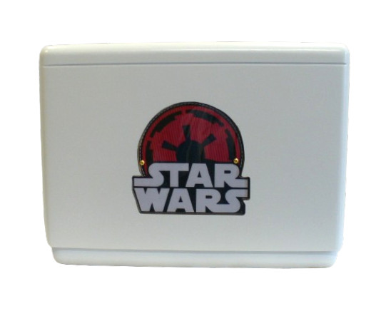 STAR WARS (2) HANDCRAFTED WOODEN CREMATION URN–MADE IN THE USA