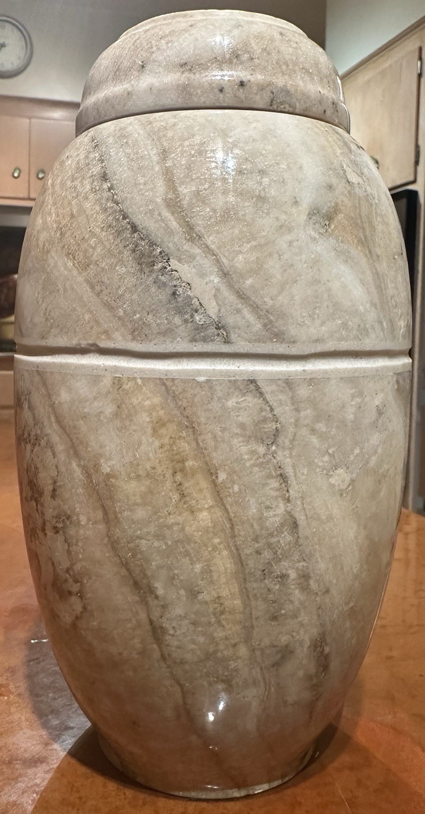 Beacon Marble Cremation Urn 190 Cubic Inches Beige