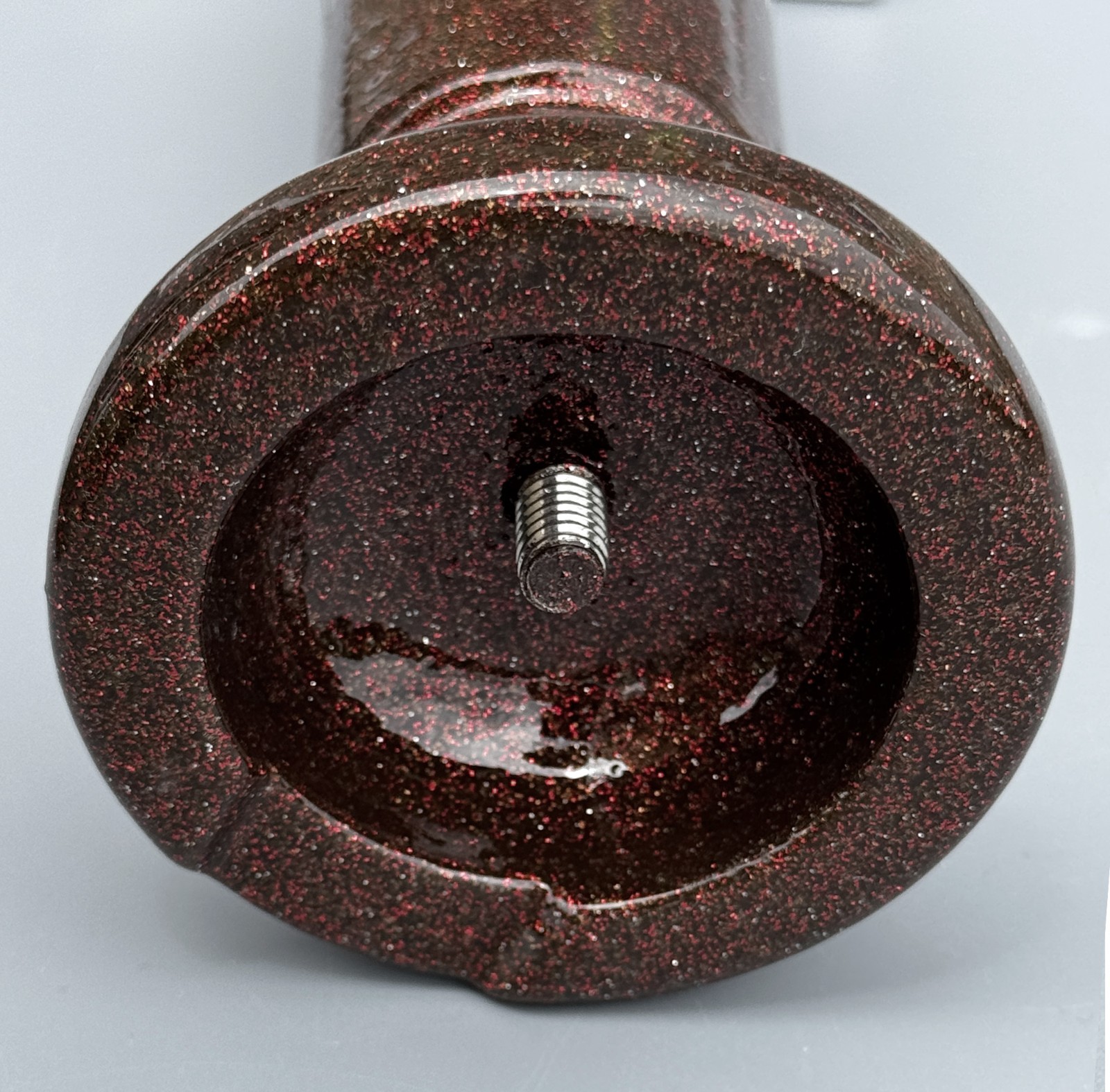 Memorial Flower Vase for Grave Headstone, Heavy Duty Metal — 2 Attach. Options