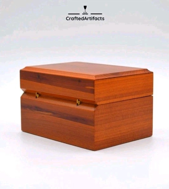 Aromatic Cedar Urn for Human and Pet Ashes, Cremation and Aquamation Urn, Small