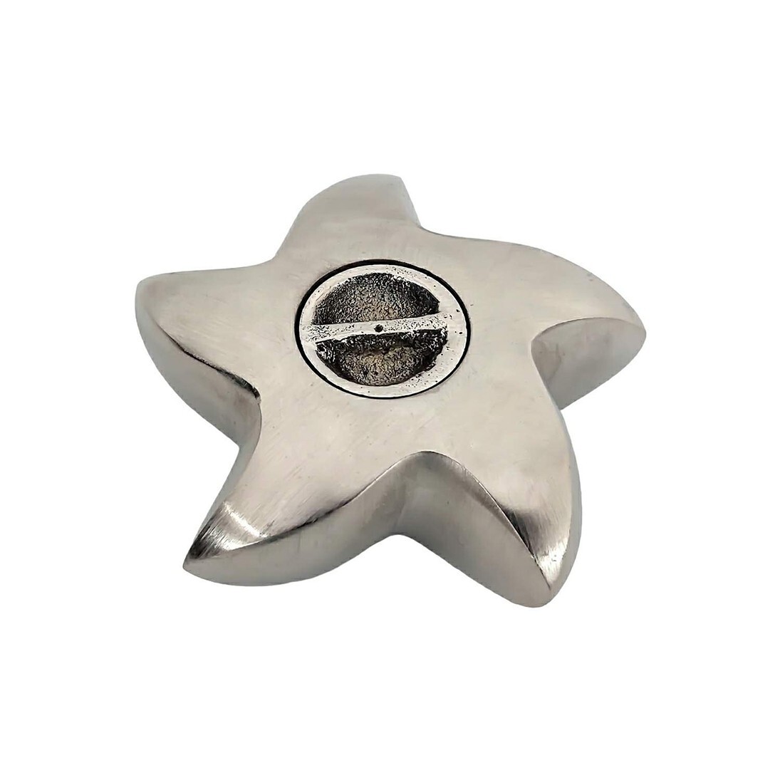 Bright Green Grey Design Small Star Keepsake Cremation Urn For Ashes