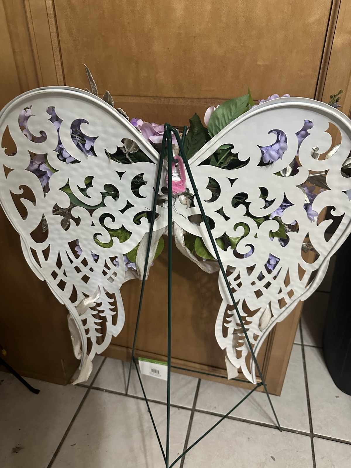 Bereavement Angel wings Funeral Floral Or Wall Decor