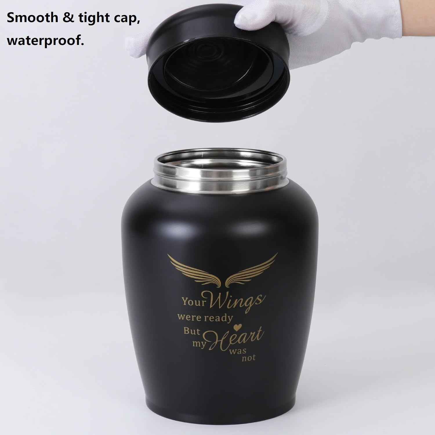 Urns for Ashes Adult Male Dad/Father/Men/Female/Mom/Women,Large 8.6Inch up to 18