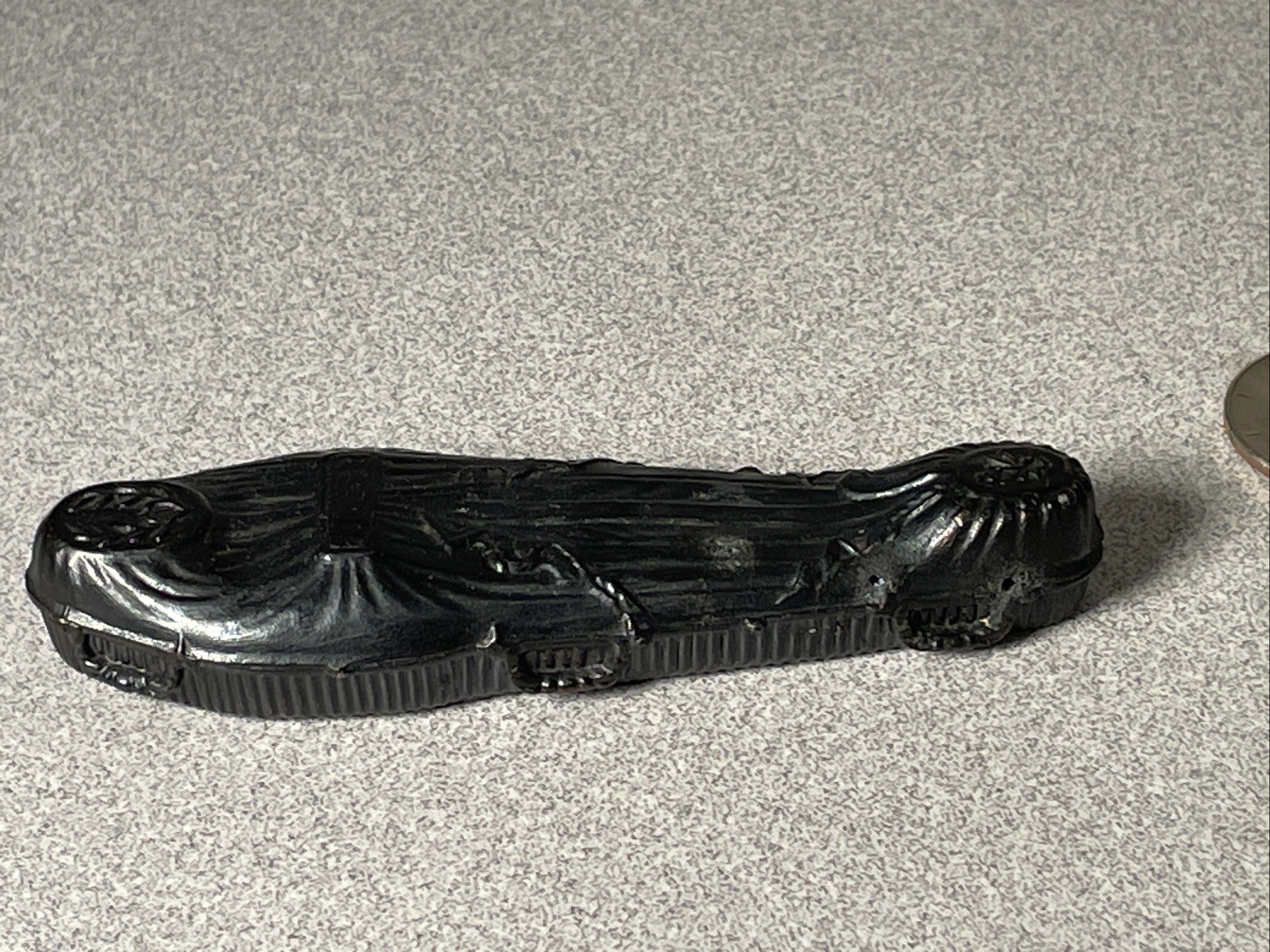 Circa 1853 Crane & Breed Ever-Seal Casket Coffin Promo Paperweight Cincinnati Oh