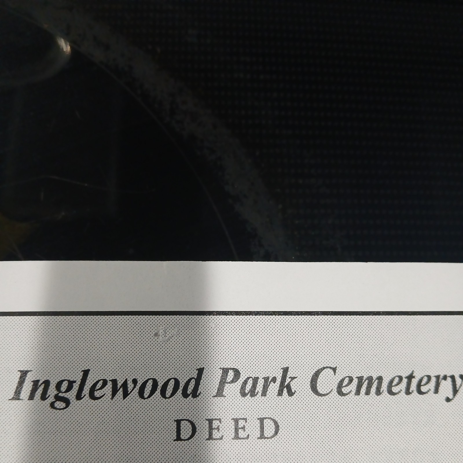 Double Crypt For Two Inside Upscale Mausoleum At Inglewood Park Cemetery. Sale.