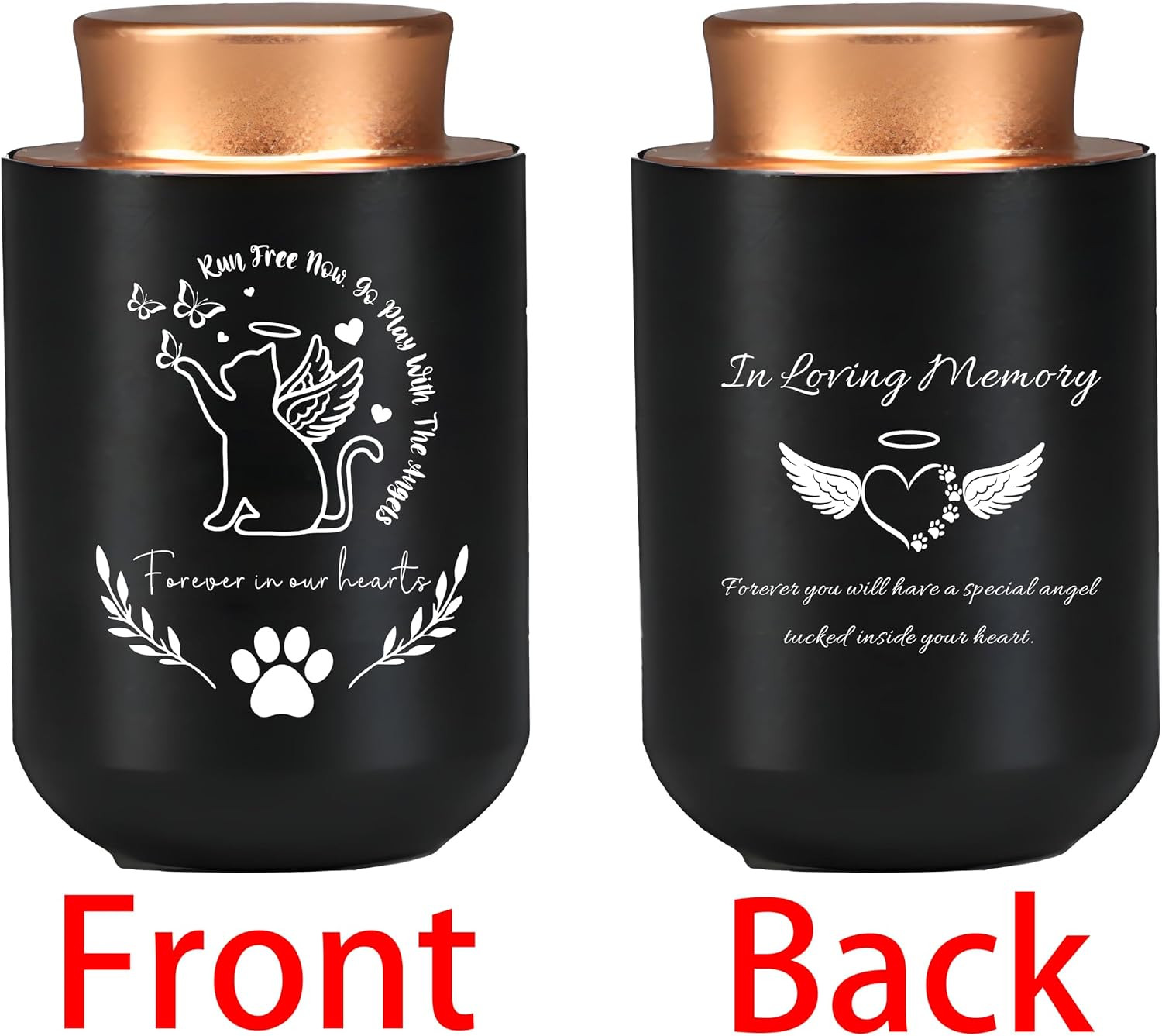 Small Keepsake Urns for Ashes Pets/Dogs/Cats, Mini Memorial Cremation My Guardia